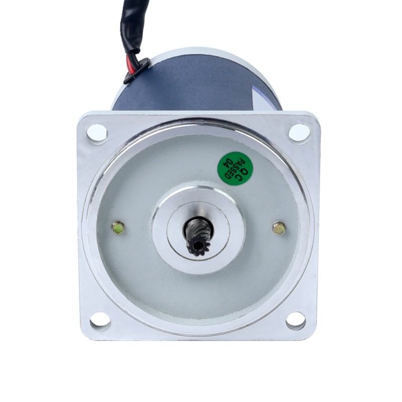 Cepillado 12V 30W 5,00Nm(708,06oz.in) 30RPM con motor de engranajes CC con caja de cambios rectos 100:1 - F3D30-12GN-30S/3GN100K | StepperOnline