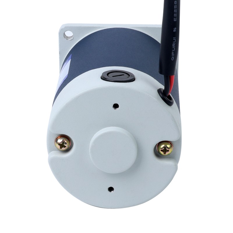 Cepillado 12V 60W 8,00Nm(1132,89oz.in) 36RPM con motor de engranajes CC con caja de cambios rectos 50:1 - F4D60-12GN-18S/4GN50K | StepperOnline