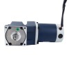 Cepillado 12V 60W 16,00Nm(2265,79oz.in) 10RPM con motor de engranaje de CC con caja de cambios de ángulo recto 180:1 - F4D60-12GN-18S/4GN180RT | StepperOnline