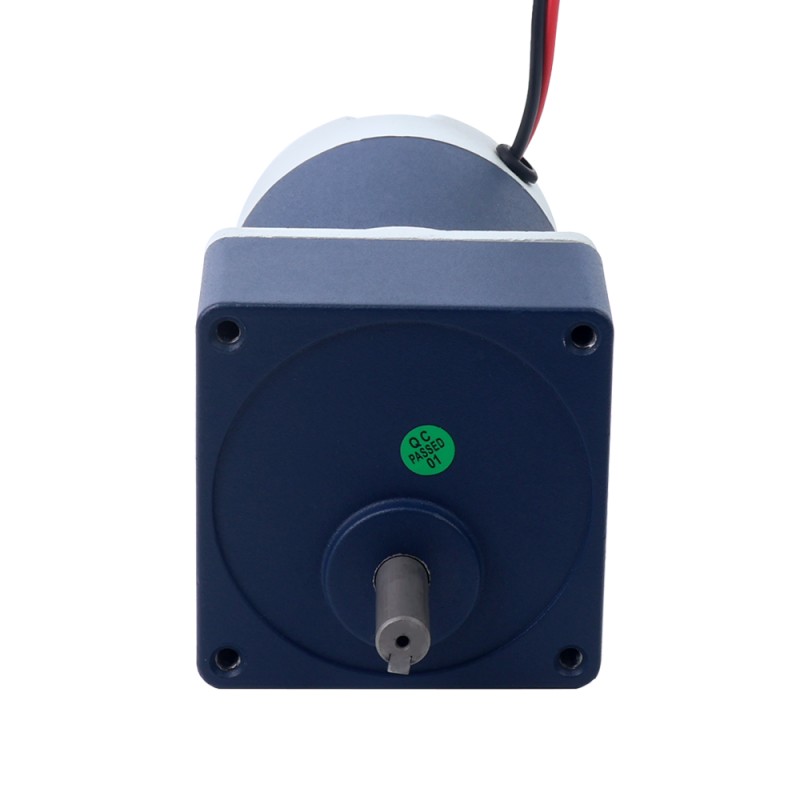 Cepillado 12V 60W 8,00Nm(1132,89oz.in) 36RPM con motor de engranajes CC con caja de cambios rectos 50:1 - F4D60-12GN-18S/4GN50K | StepperOnline