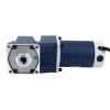 Cepillado 24V 150W 10,07Nm(1426,03oz.in) 100RPM con motor de engranaje de CC con caja de cambios de ángulo recto 30:1 - F5D150-24GU-30S/5GU30RC | StepperOnline Cepillado 24V 150W 10,07Nm(1426,03oz.in) 100RPM con motor de engranaje de CC con caja de cambios de ángulo recto 30:1 - F5D150-24GU-30S/5GU30RC | StepperOnline