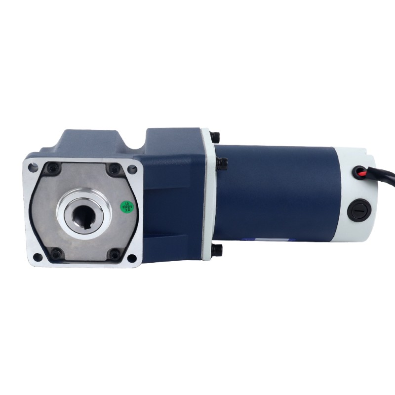 Cepillado 24V 150W 10,07Nm(1426,03oz.in) 100RPM con motor de engranaje de CC con caja de cambios de ángulo recto 30:1 - F5D150-24GU-30S/5GU30RC | StepperOnline Cepillado 24V 150W 10,07Nm(1426,03oz.in) 100RPM con motor de engranaje de CC con caja de cambios de ángulo recto 30:1 - F5D150-24GU-30S/5GU30RC | StepperOnline