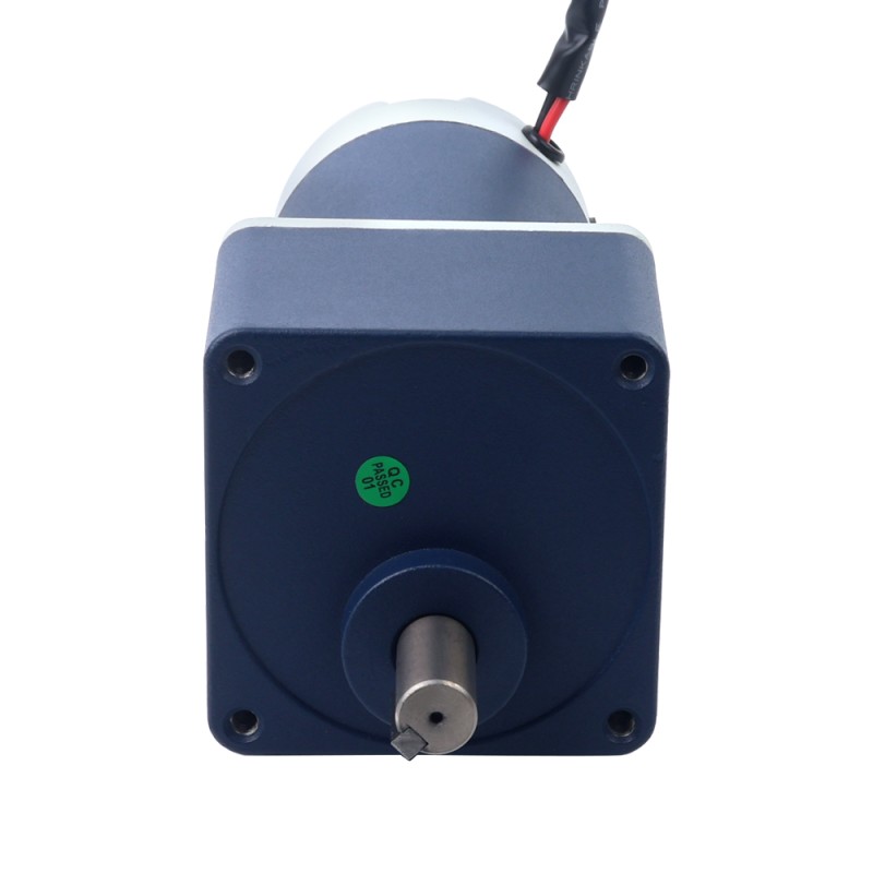 Cepillado 24V 90W 20,00Nm(2832,23oz.in) 9RPM con motor de engranajes CC con caja de cambios rectos 200:1 - F5D90-24GU-18S/5GU200KB | StepperOnline