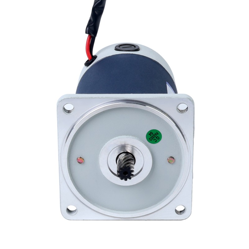 Cepillado 12V 90W 16,89Nm(2391,82oz.in) 30RPM con motor de engranajes CC con caja de cambios rectos 100:1 - F5D90-12GU-30S/5GU100KB | StepperOnline