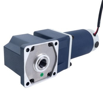 Cepillado 24V 250W 17,43Nm(2468,30oz.in) 100RPM con motor de engranaje de CC con caja de cambios de ángulo recto 30:1 Cepillado 24V 250W 17,43Nm(2468,30oz.in) 100RPM con motor de engranaje de CC con caja de cambios de ángulo recto 30:1