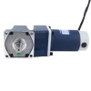 Cepillado 24V 250W 19,69Nm(2788,34oz.in) 90RPM con motor de engranaje de CC con caja de cambios de ángulo recto 20:1 - F6D250-24GU-18S/6GU20RT | StepperOnline