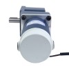 Cepillado 24V 250W 19,69Nm(2788,34oz.in) 90RPM con motor de engranaje de CC con caja de cambios de ángulo recto 20:1 - F6D250-24GU-18S/6GU20RT | StepperOnline
