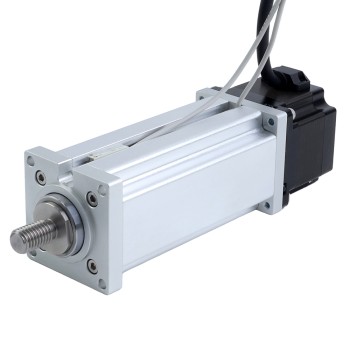 Nema 23 Husillo de Bolas Cilindro Eléctrico 4.0A Carrera 200mm 2.0Nm(283.22oz.in) Paso 5mm(0.19685")