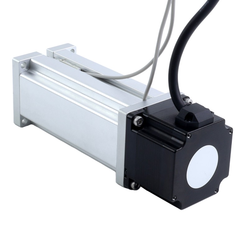 Nema 23 Husillo de Bolas Cilindro Eléctrico 4.0A Carrera 75mm 2.0Nm(283.22oz.in) Paso 4mm(0.15748) con Final de Carrera - LCB23S30BDL40-75D | StepperOnline