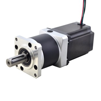Motor paso a paso Nema 23 L=76.5mm Relación de transmisión 50:1 Reductor planetario de la serie MG