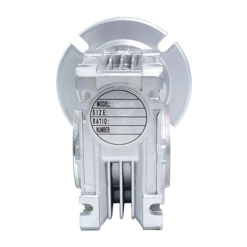 Caja de engranajes de tornillo sin fin MRVR025 relación 30:1 Ratio eje de entrada de φ9mm con brida de entrada del motor 56B14