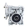 Caja de engranajes de tornillo sin fin MRVR030 relación 20:1 Ratio eje de entrada de φ9mm con brida de entrada del motor 56B5