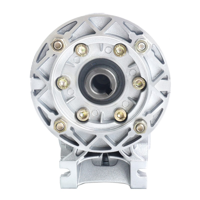Caja de engranajes de tornillo sin fin MRVR040 relación 60:1 Ratio eje de entrada de φ14mm con brida de entrada del motor 71B5