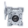 Caja de engranajes de tornillo sin fin MRVR075 relación 100:1 Ratio eje de entrada de φ19mm con brida de entrada del motor 80B14