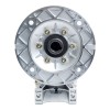 Caja de engranajes de tornillo sin fin MRVR075 relación 100:1 Ratio eje de entrada de φ19mm con brida de entrada del motor 80B14