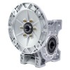 Caja de engranajes de tornillo sin fin MRVR090 relación 7.5:1 Ratio eje de entrada de φ19mm con brida de entrada del motor 80B14