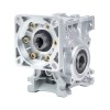 50:1 Caja de engranajes helicoidales NMRVS40 14mm Diámetro del eje de entrada - NMRVS40-G50-D14 | StepperOnline