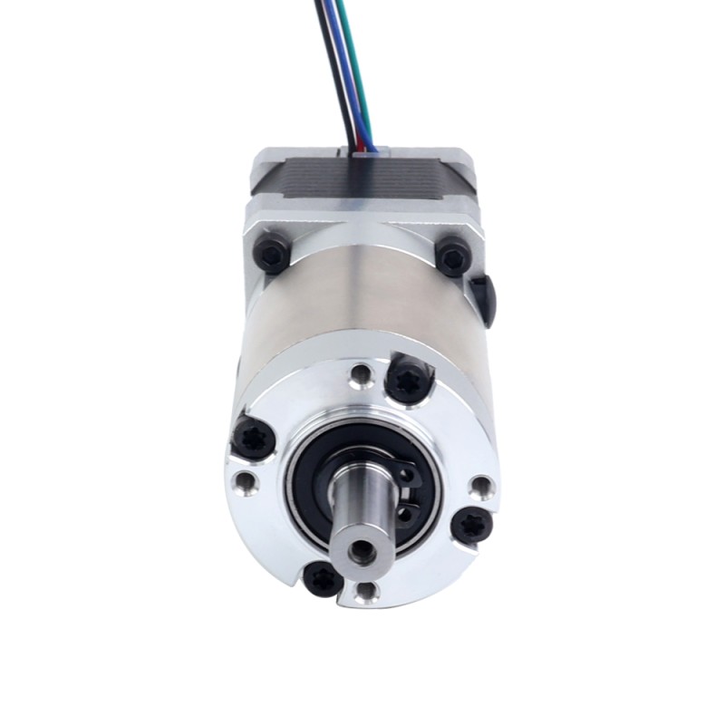 Motor paso a paso Nema 14 bipolar L=34mm con caja de cambios planetaria serie EG relación de reducción 100:1 - 14HS13-1004S-EGS100 | StepperOnline