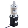 Motor paso a paso Nema 14 bipolar L=52mm w/ con caja de cambios planetaria serie EG relación de reducción 100:1 - 14HS20-1504S-EGS100 | StepperOnline