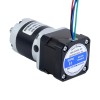 Motor paso a paso Nema 17 bipolar L=34mm w/ con caja de cambios planetaria serie MG relación de reducción 100:1 - 17HS13-0404S-MG100 | StepperOnline