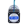 Motor paso a paso Nema 17 bipolar L=34mm w/ con caja de cambios planetaria serie MG relación de reducción 100:1 - 17HS13-0404S-MG100 | StepperOnline