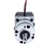 Motor paso a paso Nema 17 bipolar L=34mm w/ con caja de cambios planetaria serie MG relación de reducción 100:1 - 17HS13-0404S-MG100 | StepperOnline