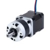 Motor paso a paso Nema 17 bipolar L=48mm w/ con caja de cambios planetaria serie MG relación de reducción 10:1 - 17HS19-1684S-MG10 | StepperOnline