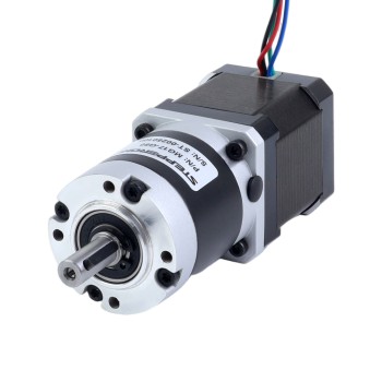 Motor paso a paso Nema 17 bipolar L=48mm w/ con caja de cambios planetaria serie MG relación de reducción 100:1