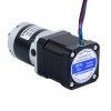 Motor paso a paso Nema 17 bipolar L=48mm w/ con caja de cambios planetaria serie MG relación de reducción 100:1 - 17HS19-1684S-MG100 | StepperOnline
