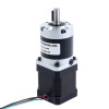 Motor paso a paso Nema 17 bipolar L=48mm w/ con caja de cambios planetaria serie MG relación de reducción 100:1 - 17HS19-1684S-MG100 | StepperOnline