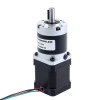 Motor paso a paso Nema 17 bipolar L=48mm w/ con caja de cambios planetaria serie MG relación de reducción 50:1 - 17HS19-1684S-MG50 | StepperOnline