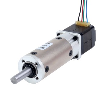 Motor paso a paso Nema 8 bipolar L=28mm con caja de cambios planetaria serie EG relación de reducción 100:1
