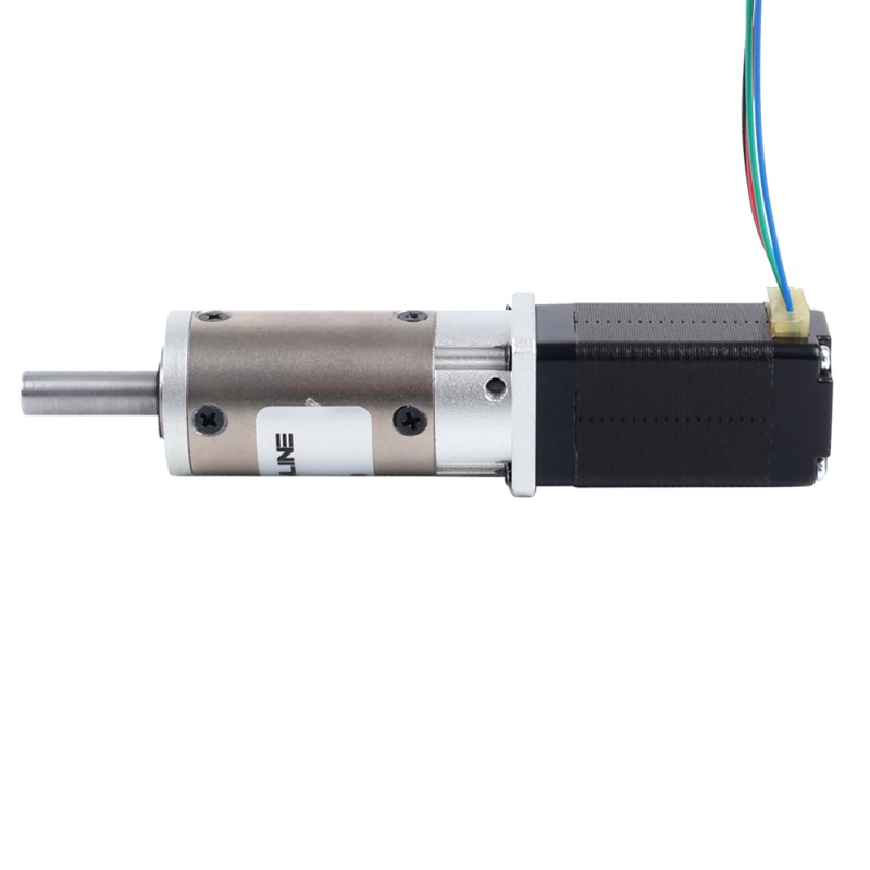 Motor paso a paso Nema 8 bipolar L=39,3mm con caja de cambios planetaria serie EG relación de reducción 20:1 - 8HS15-0604S-EGS20 | StepperOnline