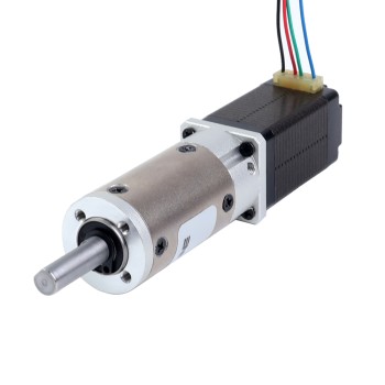 Motor paso a paso Nema 8 bipolar L=39,3mm con caja de cambios planetaria serie EG relación de reducción 50:1
