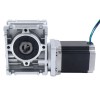 Motor Nema 23 113mm Relación de transmisión 50:1 Caja de engranajes helicoidales YRV30 - 23HS45-4204S-YRV30-G50 | StepperOnline