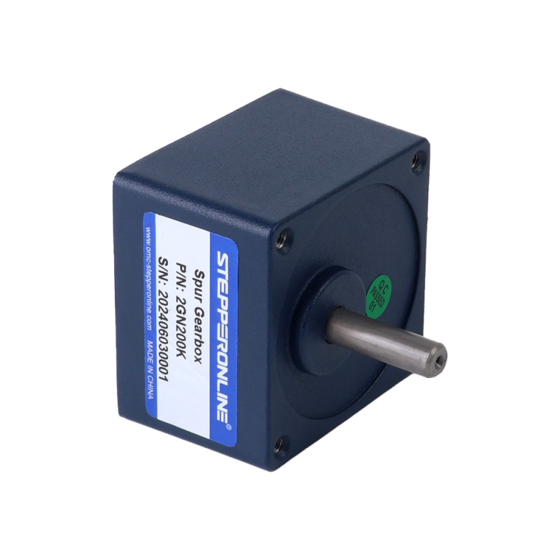 Cepillado 24V 10W 2,50Nm(354,03oz.in) 9RPM con motor de engranajes CC con caja de cambios rectos 200:1 - F2D10-24GN-18S/2GN200K | StepperOnline