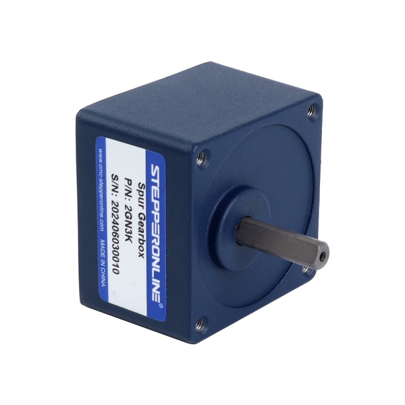 Fase única 110VAC 6W 60Hz Brida 60mm Relación de transmisión 3:1 Motor de inducción de CA con caja de cambios rectos
