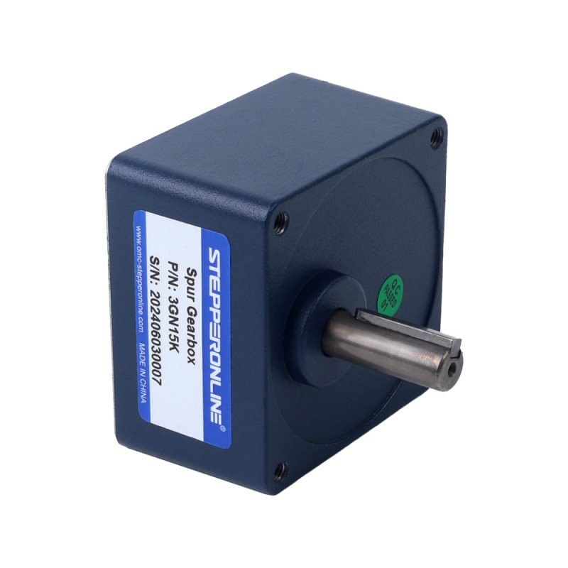 Cepillado 12V 30W 0,97Nm(137,36oz.in) 200RPM con motor de engranajes CC con caja de cambios rectos 15:1 - F3D30-12GN-30S/3GN15K | StepperOnline