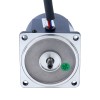 Fase única 220VAC 15W 50Hz Brida 70mm Relación de transmisión 5:1 Motor de inducción de CA con caja de cambios rectos