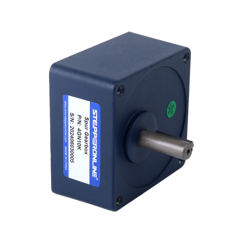 25W 110VAC 60Hz 9-155RPM 1,21Nm(171,35oz.in) Brida 80mm Motor de velocidad variable de CA monofásico con caja de cambios rectos - 4IK25RGN-A/4GN10K | StepperOnline