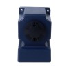 Tres fases 220VAC/380VAC 25W 50/60Hz Brida 80mm Relación de transmisión 15:1 Motor de inducción de CA con caja de cambios en ángulo recto
