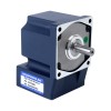 Cepillado 12V 60W 16,00Nm(2265,79oz.in) 10RPM con motor de engranaje de CC con caja de cambios de ángulo recto 180:1 - F4D60-12GN-18S/4GN180RT | StepperOnline