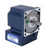 Tres fases 220VAC/380VAC 25W 50/60Hz Brida 80mm Relación de transmisión 20:1 Motor de inducción de CA con caja de cambios en ángulo recto