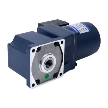 25W 220/380VAC 2,60Nm(368,19oz.in) Motor de inducción de CA trifásico de eje hueco de caja de cambios de ángulo recto
