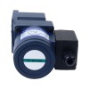 Tres fases 220VAC/380VAC 25W 50/60Hz Brida 80mm Relación de transmisión 15:1 Motor de inducción de CA con caja de cambios en ángulo recto