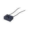 Fase única 220VAC 25W 50Hz Brida 80mm Relación de transmisión 50:1 Motor de inducción de CA con caja de cambios en ángulo recto