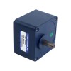 Tres fases 220VAC/380VAC 60W 50/60Hz Brida 90mm Relación de transmisión 15:1 Motor de inducción de CA con caja de cambios rectos