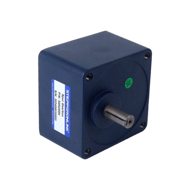 Tres fases 220VAC/380VAC 40W 50/60Hz Brida 90mm Relación de transmisión 200:1 Motor de inducción de CA con caja de cambios rectos