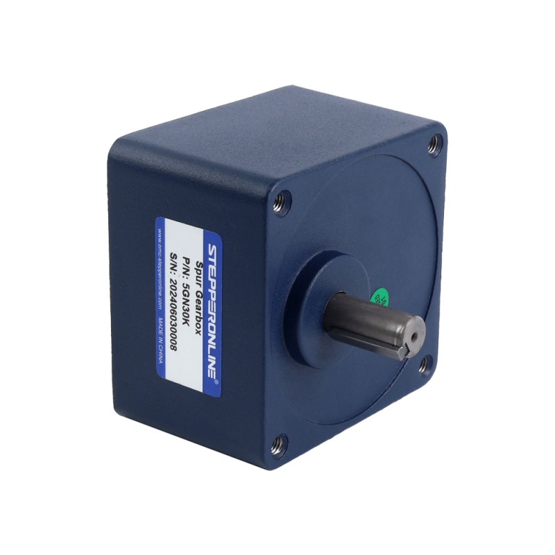 Tres fases 220VAC/380VAC 40W 50/60Hz Brida 90mm Relación de transmisión 30:1 Motor de inducción de CA con caja de cambios rectos