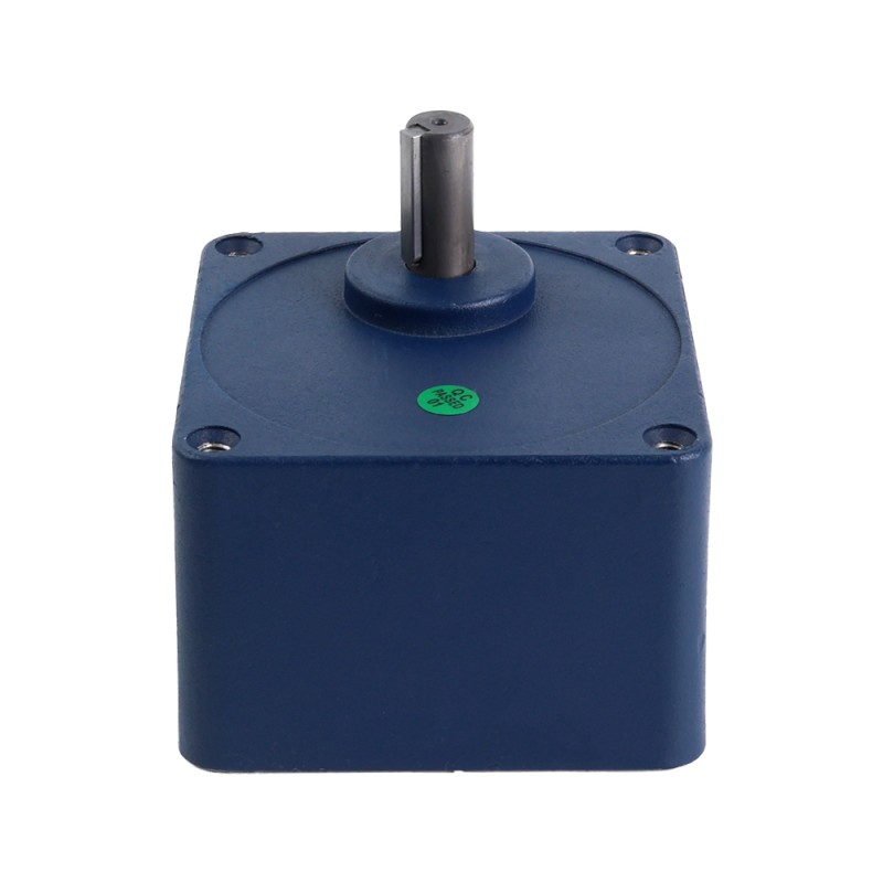 Fase única 220VAC 60W 50Hz Brida 90mm Relación de transmisión 3:1 Motor de inducción de CA con caja de cambios rectos